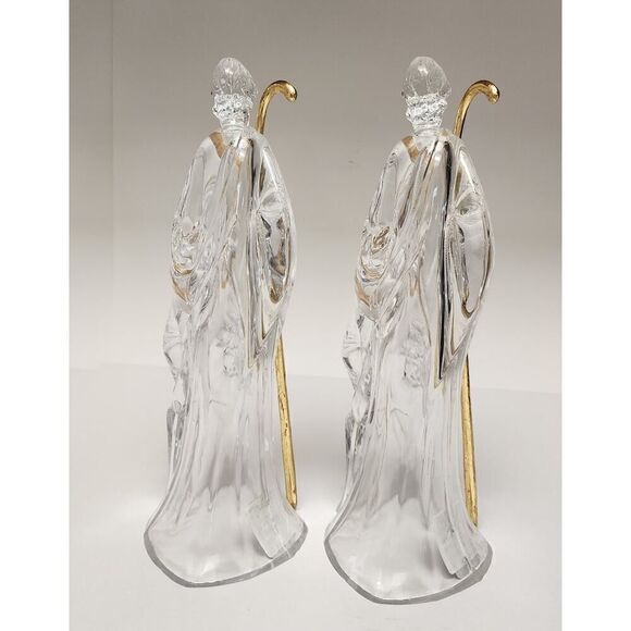 Vintage 2PC Holy Family 11" Acrylic Figurines - Picture 3 of 5